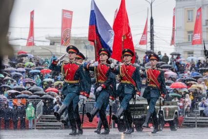 Празднование Дня Победы в Челябинске