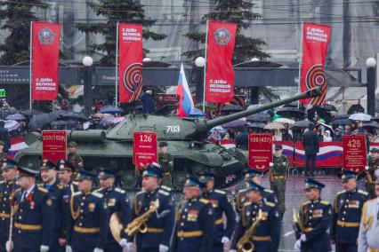 Празднование Дня Победы в Челябинске