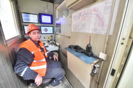Запуск тоннелепроходческих щитов на Рублево-Архангельской линии метро
