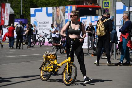 Весенний велофестиваль в Москве