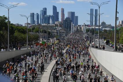 Весенний велофестиваль в Москве