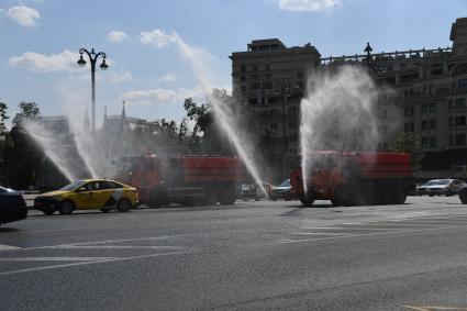 Жаркие дни в Москве