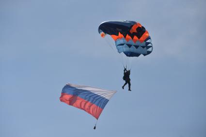 Учения МЧС России на территории Ногинского спасательного центра