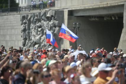 Празднование Дня России в Екатеринбурге