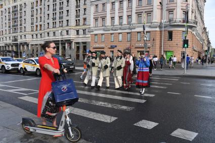 Московский исторический фестиваль \"Времена и эпохи\"