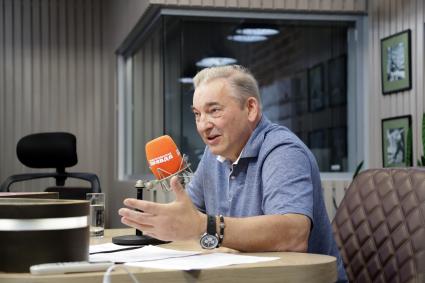 Владислав Третьяк на радиостанции `Комсомольская правда`