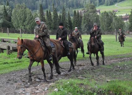 Мараловодческая ферма в республике Алтай