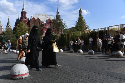 Жаркие дни в Москве