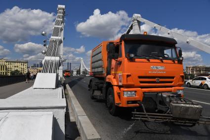 Работы по благоустройству Парка Горького