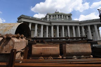 Начало строительства новой станции Достоевская\" на Кольцевой линии метро