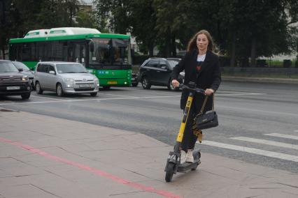 Рейд по самокатчикам-нарушителям в Екатеринбурге