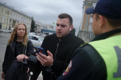 Рейд по самокатчикам-нарушителям в Екатеринбурге