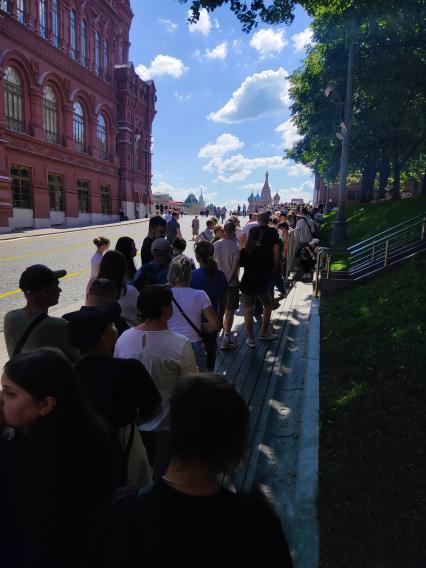 Мавзолей В.И. Ленина в Москве