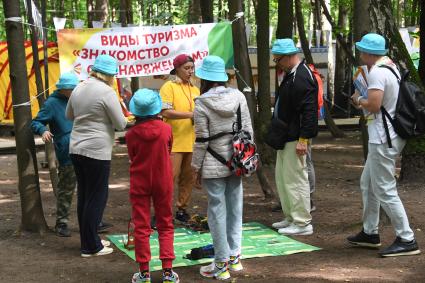 Фестиваль адаптивного туризма в \"Хаски-парке\" в Сокольниках