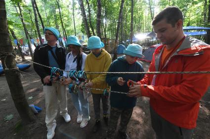 Фестиваль адаптивного туризма в \"Хаски-парке\" в Сокольниках