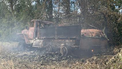 Последствия обстрела ВСУ города Суджа в Курской области