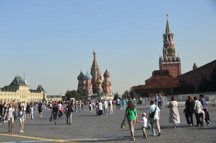 Празднование Дня города в Москве