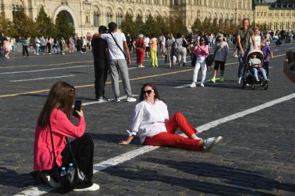 Празднование Дня города в Москве