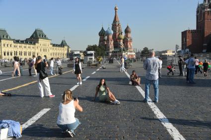 Празднование Дня города в Москве