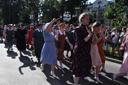 В Бресте реконструировали последний мирный день 22 июня 1941 года