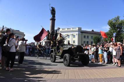 В Бресте реконструировали последний мирный день 22 июня 1941 года