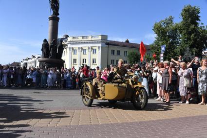 В Бресте реконструировали последний мирный день 22 июня 1941 года