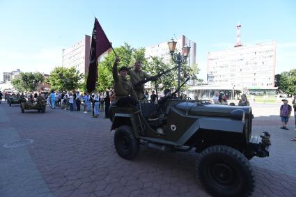 В Бресте реконструировали последний мирный день 22 июня 1941 года