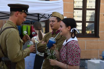 В Бресте реконструировали последний мирный день 22 июня 1941 года