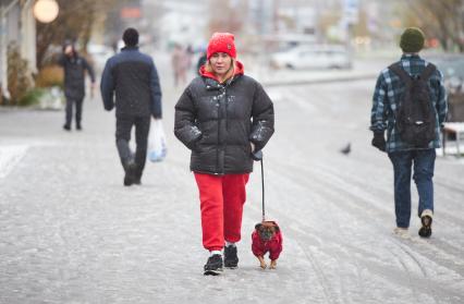 Первый снег в Перми