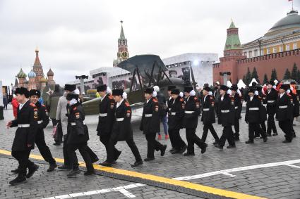 Музей под открытым небом на Красной площади