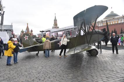 Музей под открытым небом на Красной площади