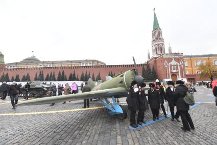 Музей под открытым небом на Красной площади