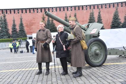 Музей под открытым небом на Красной площади