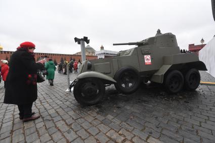 Музей под открытым небом на Красной площади