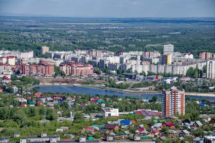 Республика Башкортостан. Виды Уфы.