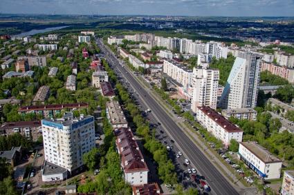 Республика Башкортостан. Виды Уфы.