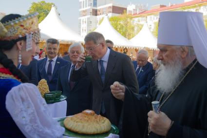 Радий Хабиров  и митрополит Климент