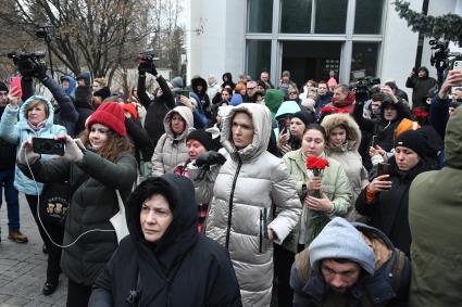 Прощание с певцом Владимиром Левкиным