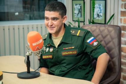 Александр Копылов на радиостанции `Комсомольская правда`