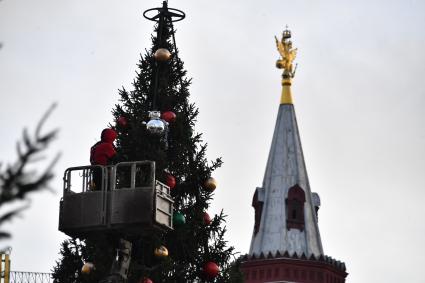 Москва предновогодняя