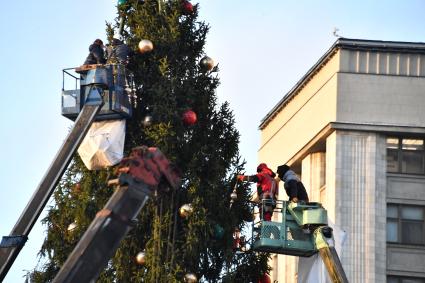 Москва предновогодняя