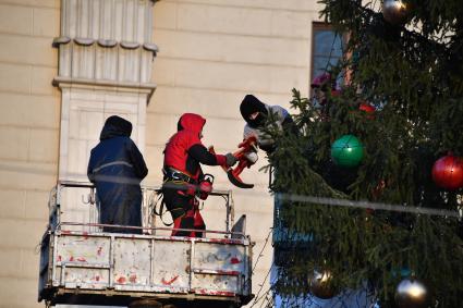 Москва предновогодняя