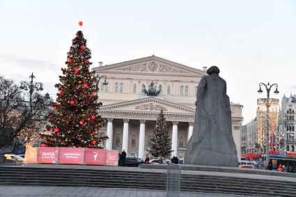 Москва предновогодняя