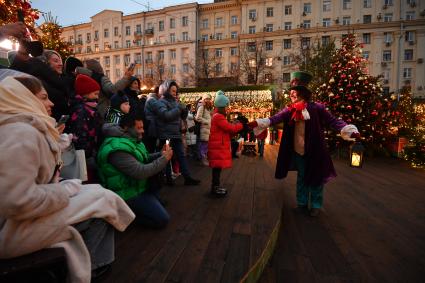 Фестиваль Московское чаепитие\" в рамках проекта\"Зима в Москве\"