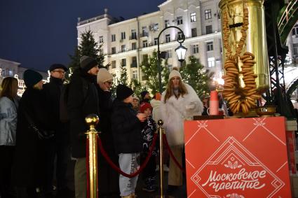 Фестиваль Московское чаепитие\" в рамках проекта\"Зима в Москве\"