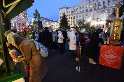 Фестиваль Московское чаепитие\" в рамках проекта \"Зима в Москве\"