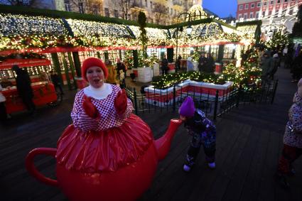 Фестиваль Московское чаепитие\" в рамках проекта \"Зима в Москве\"