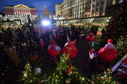 Фестиваль Московское чаепитие\" в рамках проекта \"Зима в Москве\"