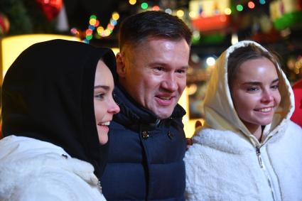 Алексей Немов, Дина Аверина и Арина Аверина