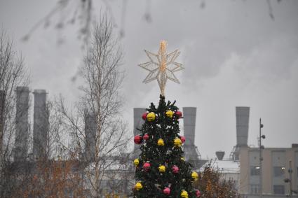 Снегопад в Москве